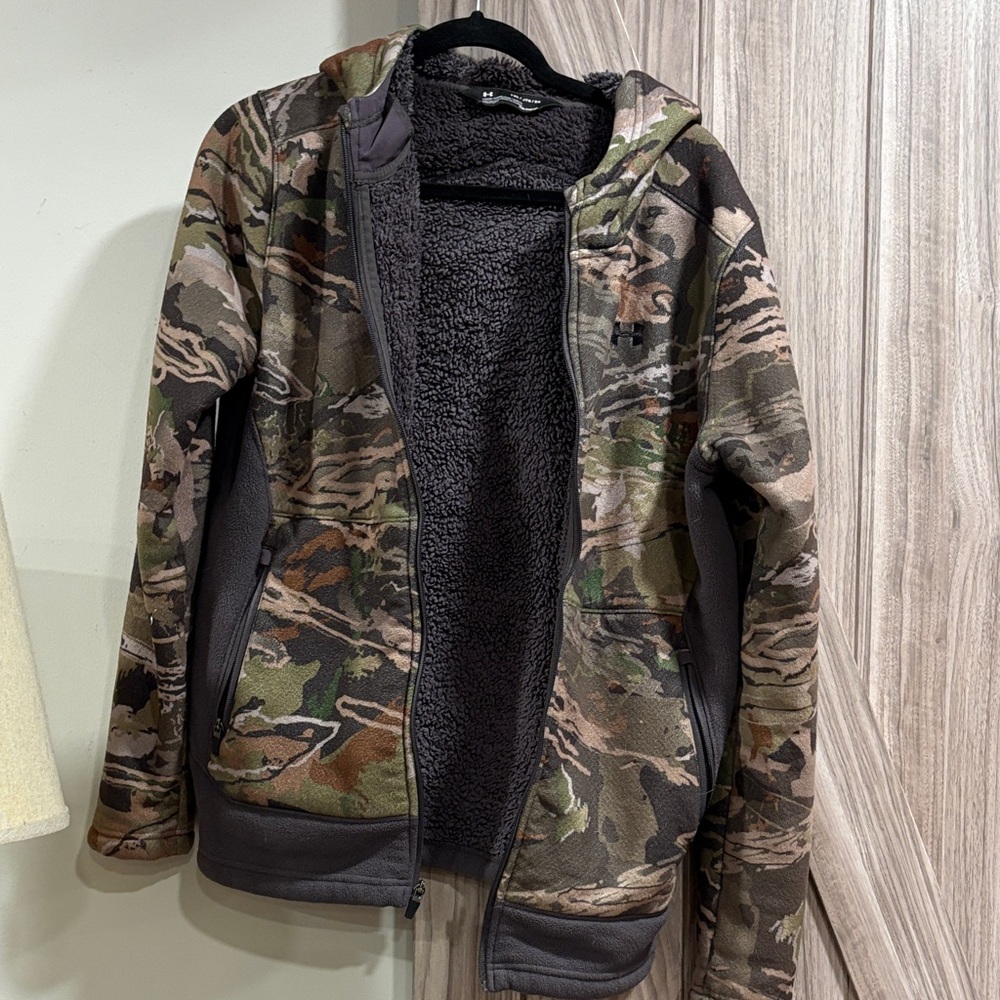 Under Armour Black and Gray ColdGear Jacket
